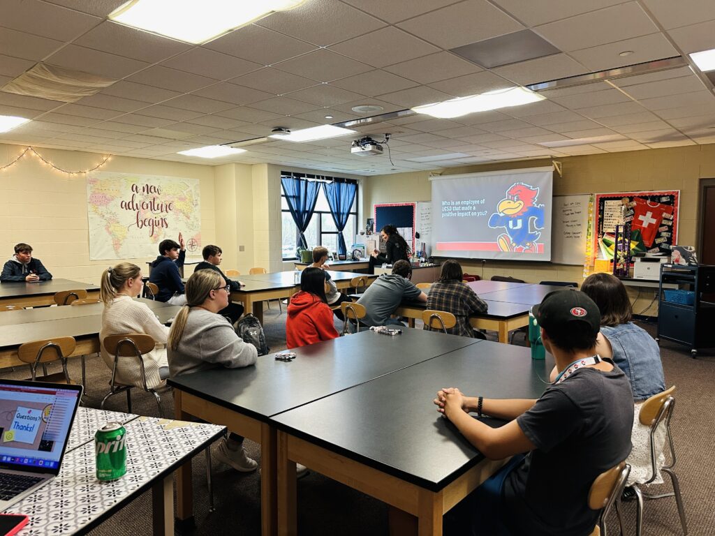 Interactive classroom session at Career Con 2024.