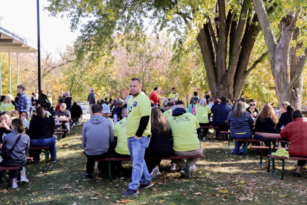 Volunteers at urbandale uplift