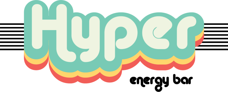 Hyper energy bar logo
