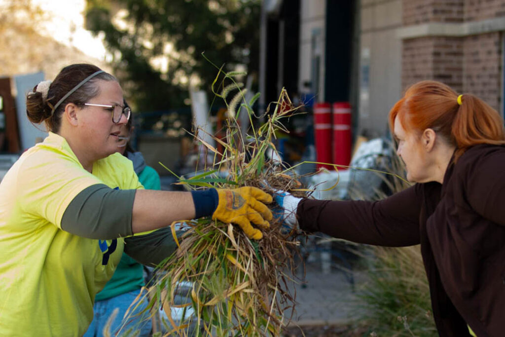 Volunteers at urbandale uplift