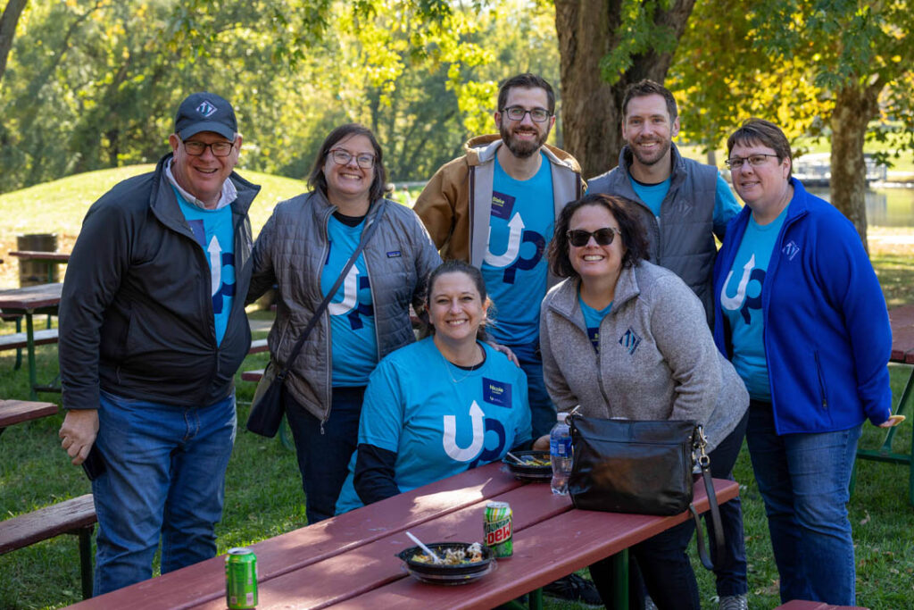 Volunteers at urbandale uplift