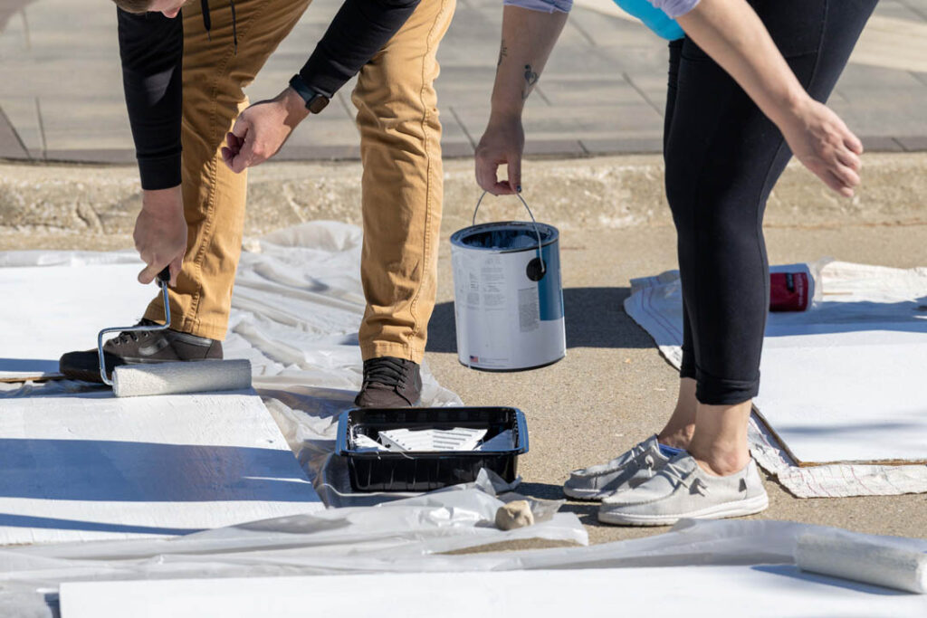 Volunteers at urbandale uplift