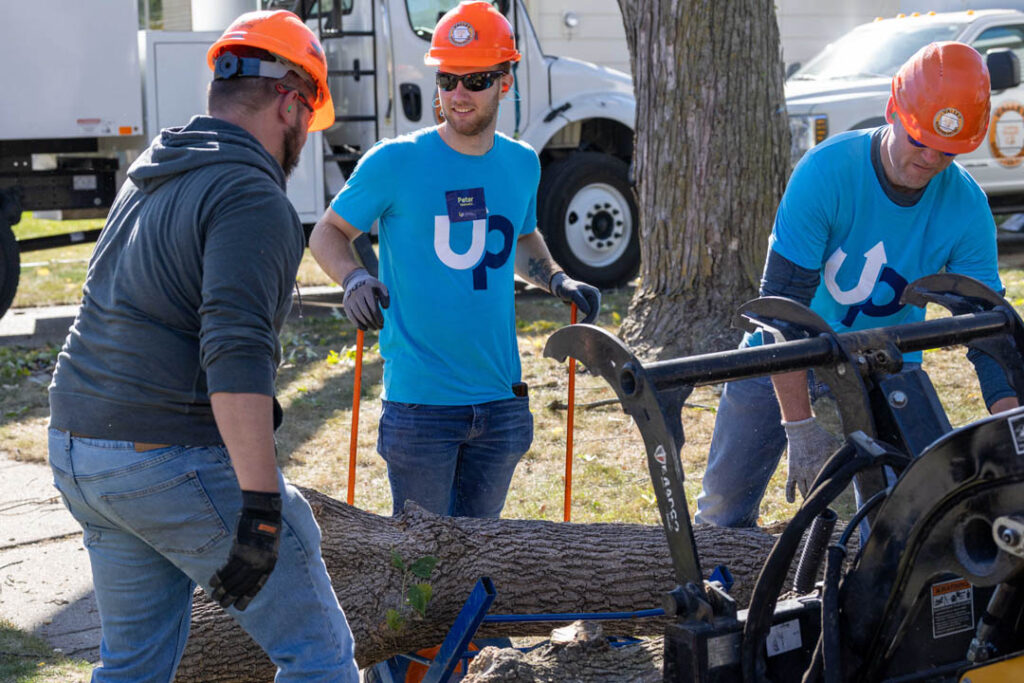 Volunteers at urbandale uplift